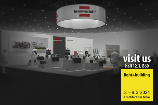 Visit us at Light+Building from 3 to 8 March 2024