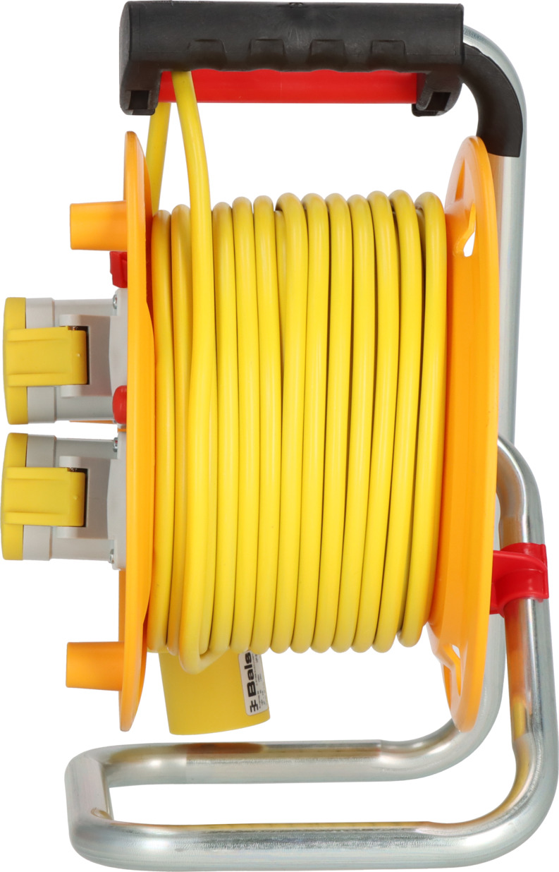 Bayer B25E 25m 10A 4 Socket Heavy Duty Cable Reel