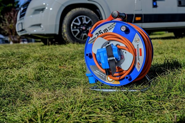 Camping cable reel 25m